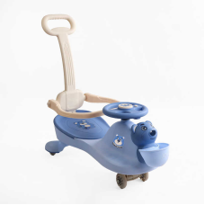 Каталка-толокар JOY SJ-918-30 (6) колеса PU зі світлом, музика та світло, захисний бампер, батьківська ручка, в коробці