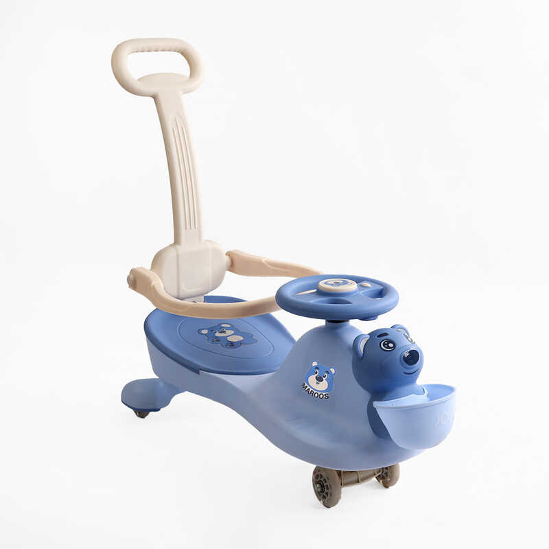 Каталка-толокар JOY SJ-918-30 (6) колеса PU зі світлом, музика та світло, захисний бампер, батьківська ручка, в коробці Каталка-толокар JOY SJ-918-30 (6) колеса PU зі світлом, музика та світло, захисний бампер, батьківська ручка, в коробці