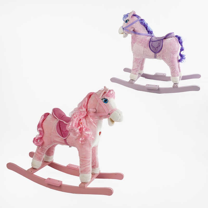 Качалка-гойдалка музична B 38762 (8) 2 кольори, “Поні”, 73х28х66 см, підсвічування, пісня англ. мовою, рухається хвіст, відкривається рот, в пакеті Качалка-гойдалка музична B 38762 (8) 2 кольори, “Поні”, 73х28х66 см, підсвічування, пісня англ. мовою, рухається хвіст, відкривається рот, в пакеті