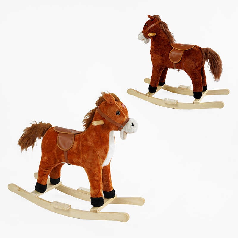 Качалка-гойдалка музична B 38771 (8) 2 кольори, “Кінь”, 73х28х68 см, підсвічування, звуки, рухається хвіст, відкривається рот, в пакеті Качалка-гойдалка музична B 38771 (8) 2 кольори, “Кінь”, 73х28х68 см, підсвічування, звуки, рухається хвіст, відкривається рот, в пакеті