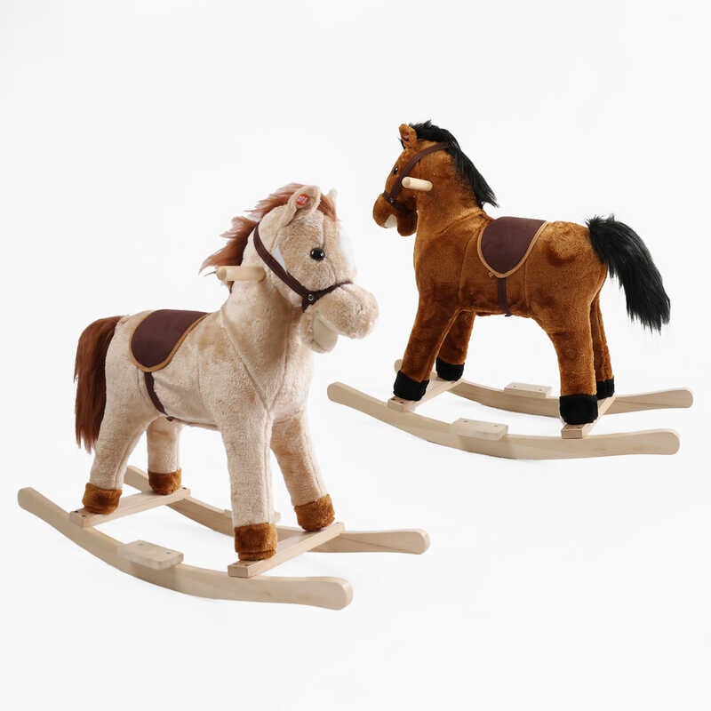 Качалка-гойдалка музична C 73333 (8) 2 види, “Кінь”, 72х28х65 см, звуки, в пакеті Качалка-гойдалка музична C 73333 (8) 2 види, “Кінь”, 72х28х65 см, звуки, в пакеті