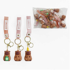 Брелок C 69951 (50) ЦІНА ЗА 12 ШТУК В УПАКОВЦІ, “Капібара”, в пакеті