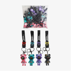 Брелок C 70554 (12) ЦІНА ЗА 50 ШТУК В УПАКОВЦІ, металева фурнітура, в пакеті