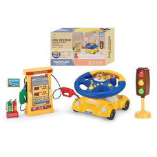 Кермо 2192 E-47 Штрих=91708 (24) ТИГРЕНЯ, світлофор, заправна станція, підсвічування, звук, мелодії, машина-підставка, в коробці