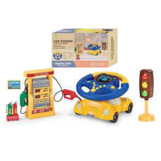 Кермо 2192 E-47 Штрих=91746 (24) світлофор, заправна станція, підсвічування, звук, мелодії, машина-підставка, в коробці