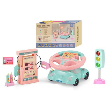 Кермо 2192 E-47 Штрих=91760 (24) ТИГРЕНЯ, світлофор, заправна станція, підсвічування, звук, мелодії, машина-підставка, в коробці