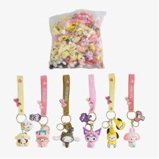 Брелок C 70555 (12) ЦІНА ЗА 50 ШТУК В УПАКОВЦІ, металева фурнітура, в пакеті