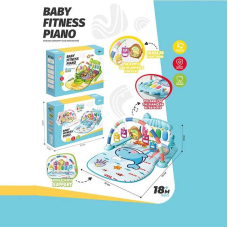 Килимок 1688-63 (30) піаніно, мелодії, підсвічування, 4 брязкальця, в коробці