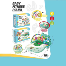 Килимок 1688-64 (30) піаніно, мелодії, підсвічування, 4 брязкальця, в коробці