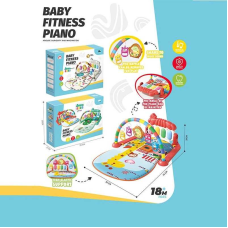 Килимок 1688-65 (30) піаніно, мелодії, підсвічування, 4 брязкальця, в коробці