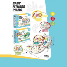 Килимок 1688-66 (30) піаніно, мелодії, підсвічування, 4 брязкальця, в коробці