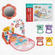 Килимок 698-94 (18/2)  звук, підсвічування, піаніно, мелодії, 4 підвіски, в коробці