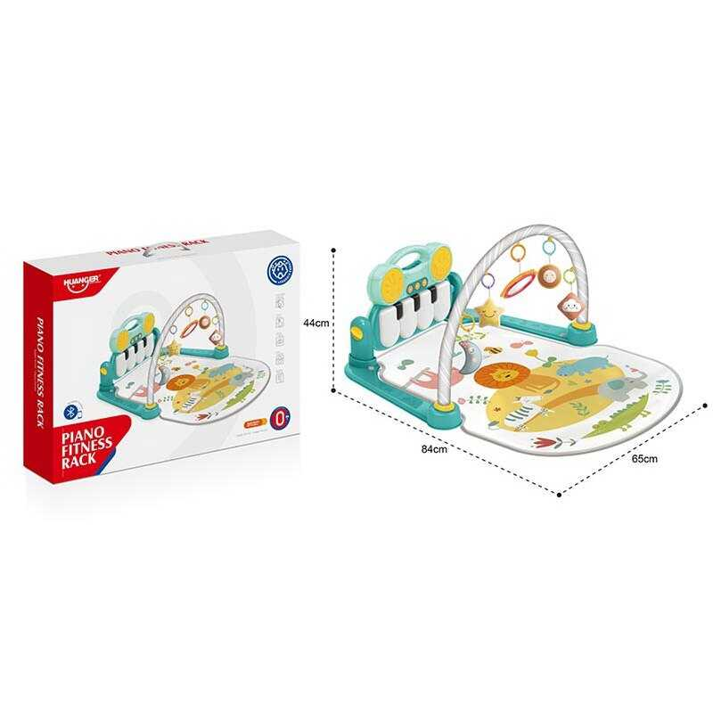 Килимок HE 0635 (12) знімна панель, пискавки, підсвічування, Bluetooth, мелодії, 5 підвісок, люстерко, режими гучності, в коробці Килимок HE 0635 (12) знімна панель, пискавки, підсвічування, Bluetooth, мелодії, 5 підвісок, люстерко, режими гучності, в коробці