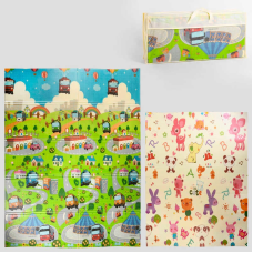 Килимок ігровий (ТЕРМО) 2-х сторонній EVA B-60026 (20) 180х150х0.8см, в сумці