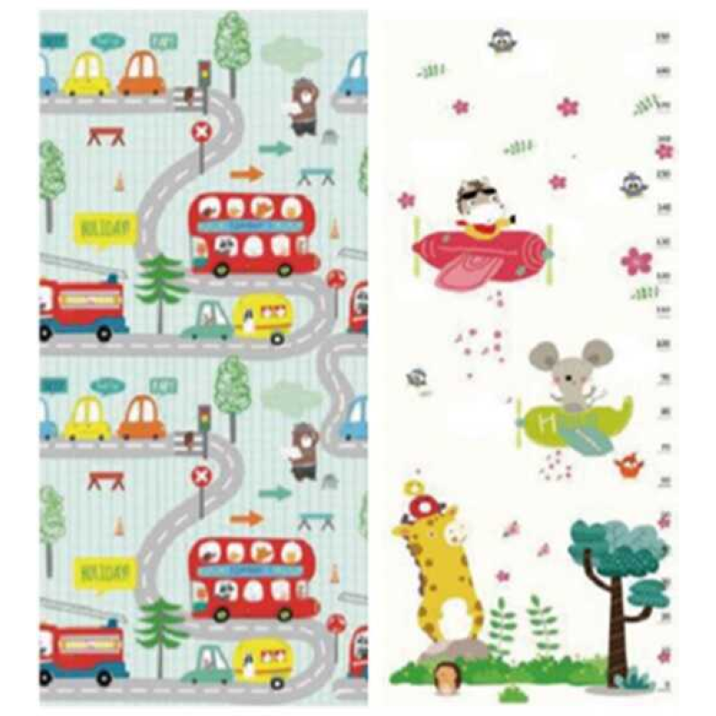 Килимок ігровий (ТЕРМО) 2-х сторонній EVA D-50346 (20) 180х200х0.8см, в сумці