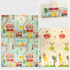 Килимок ігровий (ТЕРМО) 2-х сторонній EVA В-50015 (20) 180х150х0.8см, в сумці