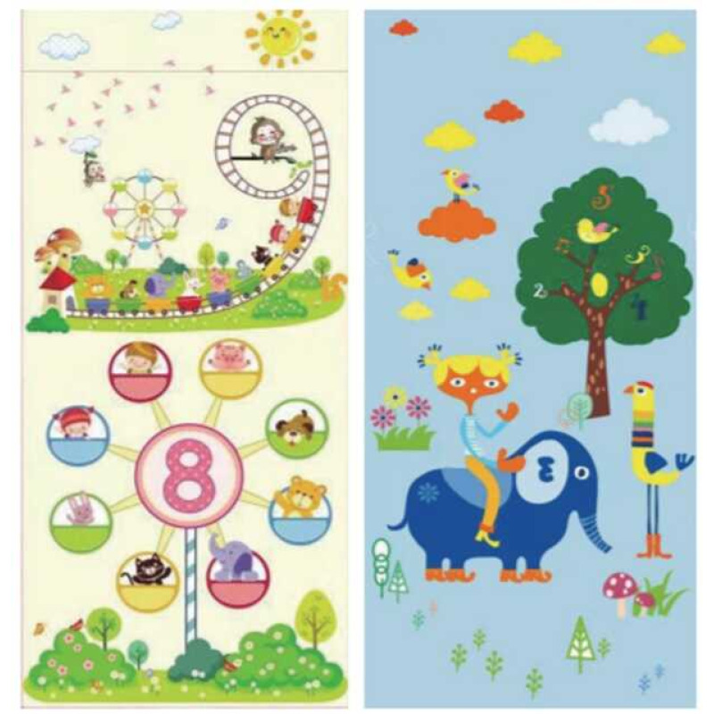 Килимок ігровий (ТЕРМО) 2-х сторонній EVA В-82115 (20) 180х150х0.8см, в сумці