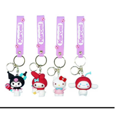 Брелок C 70831 (50) герой, середня висота - 5.5 см, гума, кріплення, ремінець, ЦІНА ЗА 12 ШТУК В УПАКОВЦІ