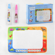 Килимок для малювання водою YX 1481-2 / YX 1482 (36/2) “Динозаври“, 2 маркера, 2 трафарети, в коробці