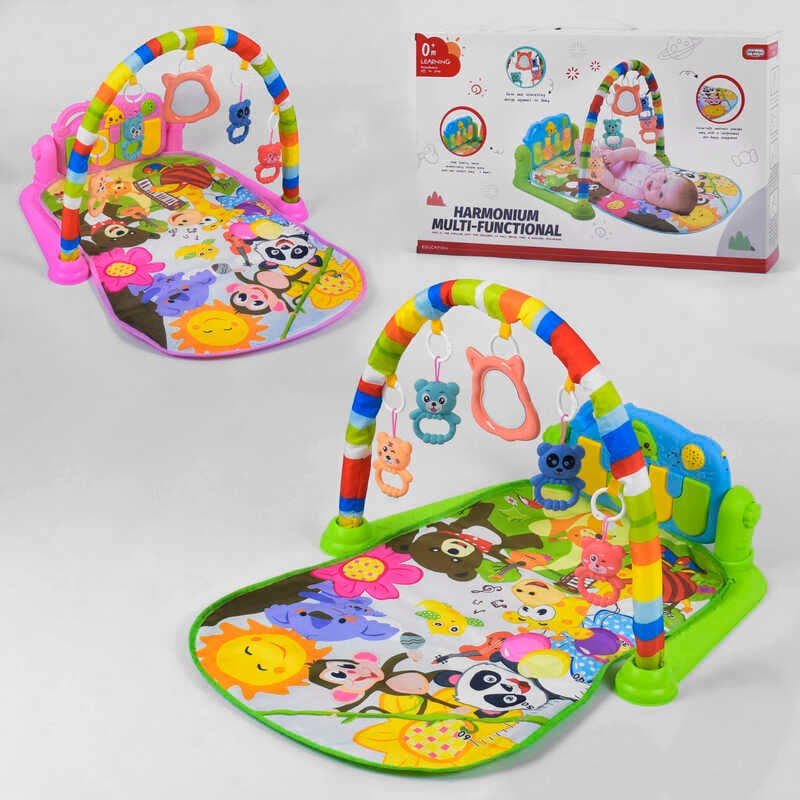 Килимок музичний 668-182 (18) 2 кольори, світло, звук, в коробці