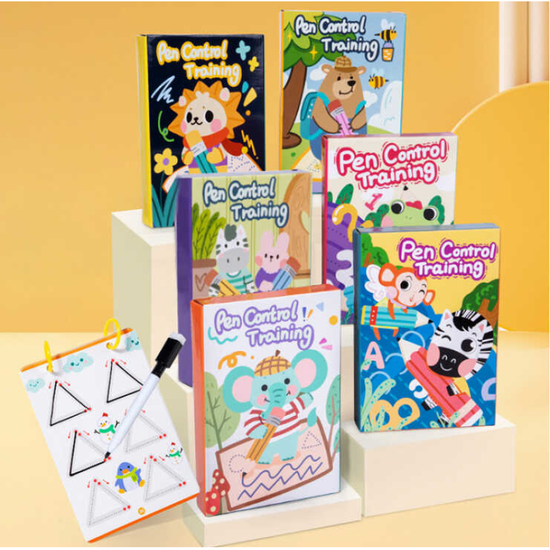 Книжка логічна C 73215 (96) завдання, маркери “пиши - витирай“, в коробці, ВИДАЄТЬСЯ ТІЛЬКИ МІКС ВИДІВ