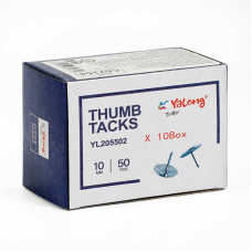 Кнопка канцелярська С 62164 (100) ЦІНА ЗА 10 ШТУК В БЛОЦІ