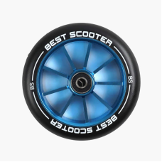 Колесо для трюкового самоката SKL-2197/120 (120) “Best Scooter“, колір СИНІЙ, 120 мм PU, підшипник ABEC-9