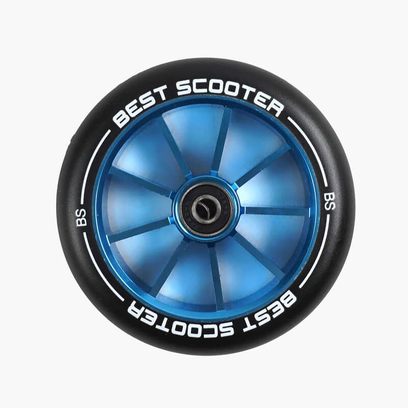 Колесо для трюкового самоката SKL-2197/120 (120) “Best Scooter“, колір СИНІЙ, 120 мм PU, підшипник ABEC-9