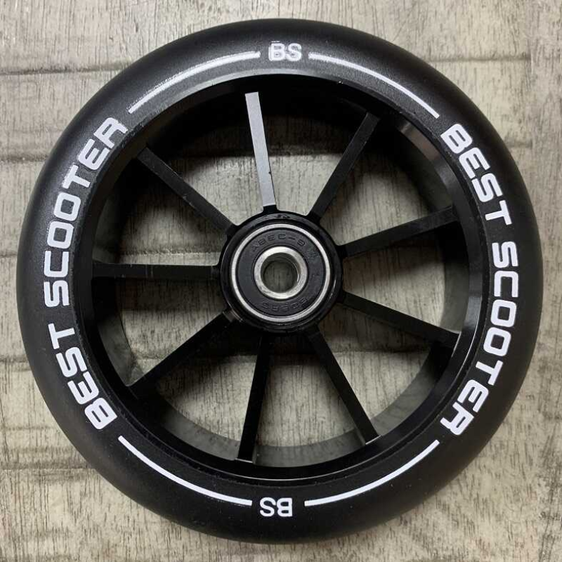 Колесо для трюкового самоката SKL-4471/120 (120) “Best Scooter“, колір ЧОРНИЙ, 120 мм PU, підшипник ABEC-9