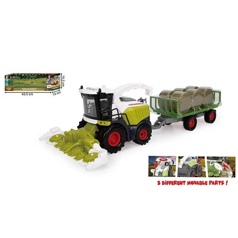 Комбайн 550-8 C (36/2) звук, підсвічування, інерція, причеп, рухливі елементи, в коробці Комбайн 550-8 C (36/2) звук, підсвічування, інерція, причеп, рухливі елементи, в коробці