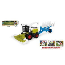 Комбайн 550-9 C (36/2) комбайн, плуг, інерція, підсвічування, звуки, рухомі елементи, на батарейках, в коробці