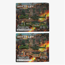 Комбат QL 114-40 C (144) 2 види, інерція, гвинтокрил, трейлер, флагман, машинка, солдатики, на листі