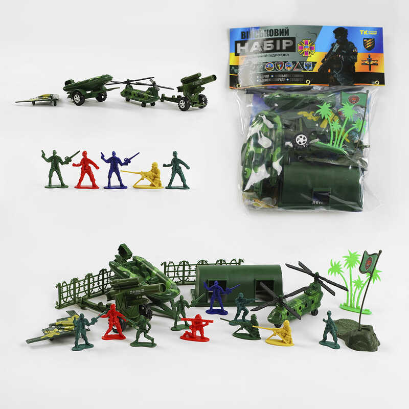 Комбат TK - 39202 (144/2) “TK Group”, “Спеціальний підрозділ”, зброя, солдати, техніка, декорації, в пакеті