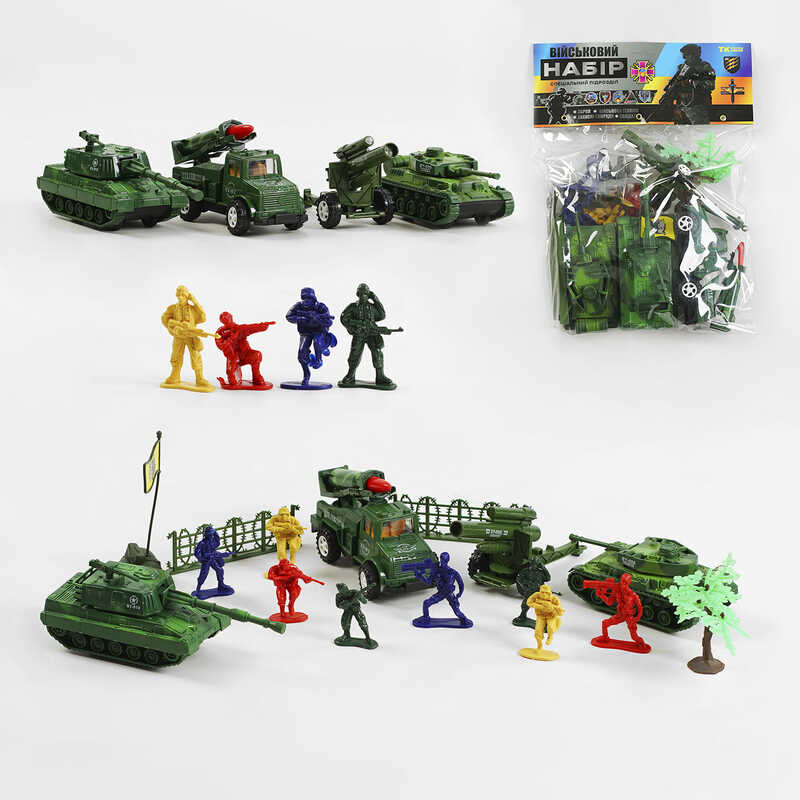 Комбат TK - 44165 (84/2) “TK Group”, “Спеціальний підрозділ”, зброя, солдати, техніка, декорації, в пакеті