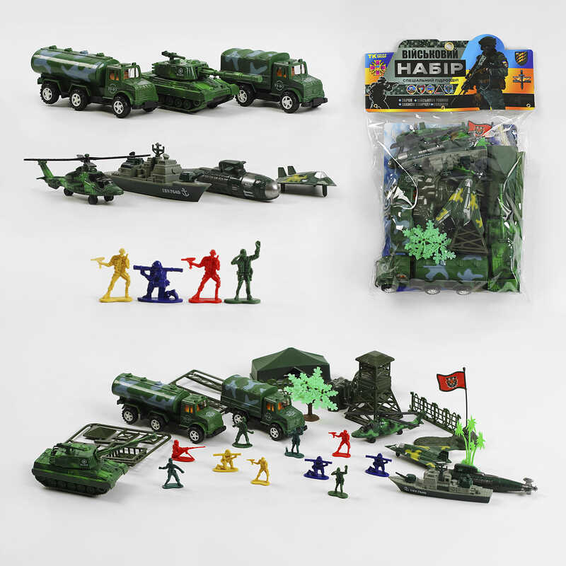 Комбат TK - 47091 (48/2) “TK Group”, “Спеціальний підрозділ”, зброя, солдати, техніка, декорації, в пакеті Комбат TK - 47091 (48/2) “TK Group”, “Спеціальний підрозділ”, зброя, солдати, техніка, декорації, в пакеті