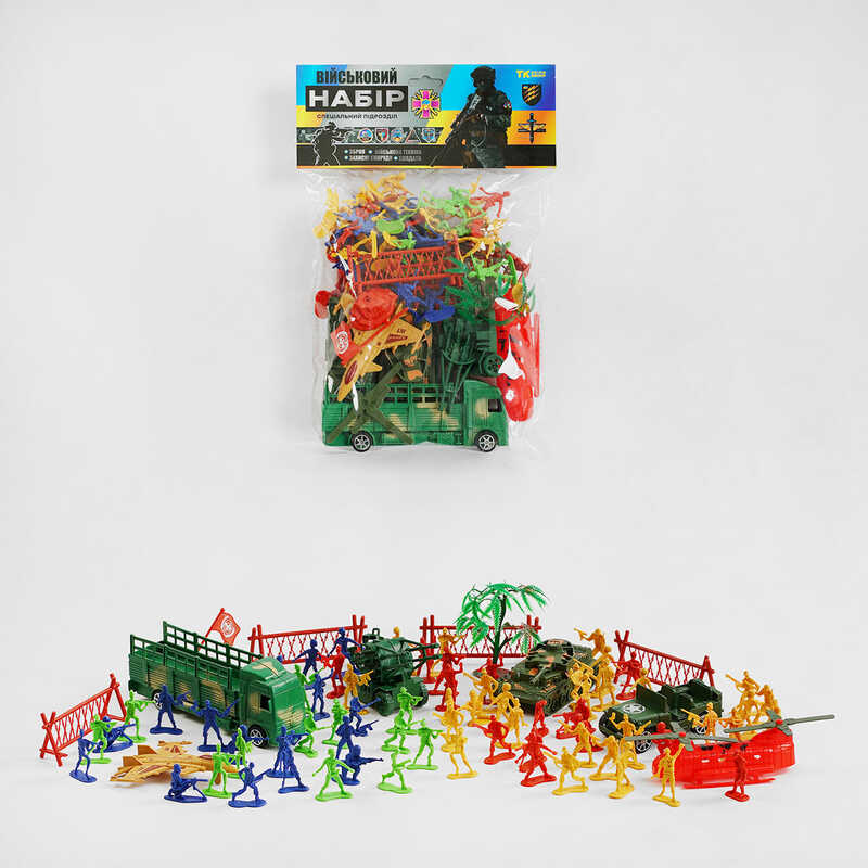 Комбат TK - 59636 (96/2) “TK Group“, зброя, солдати, техніка, декорації, в пакеті Комбат TK - 59636 (96/2) “TK Group“, зброя, солдати, техніка, декорації, в пакеті