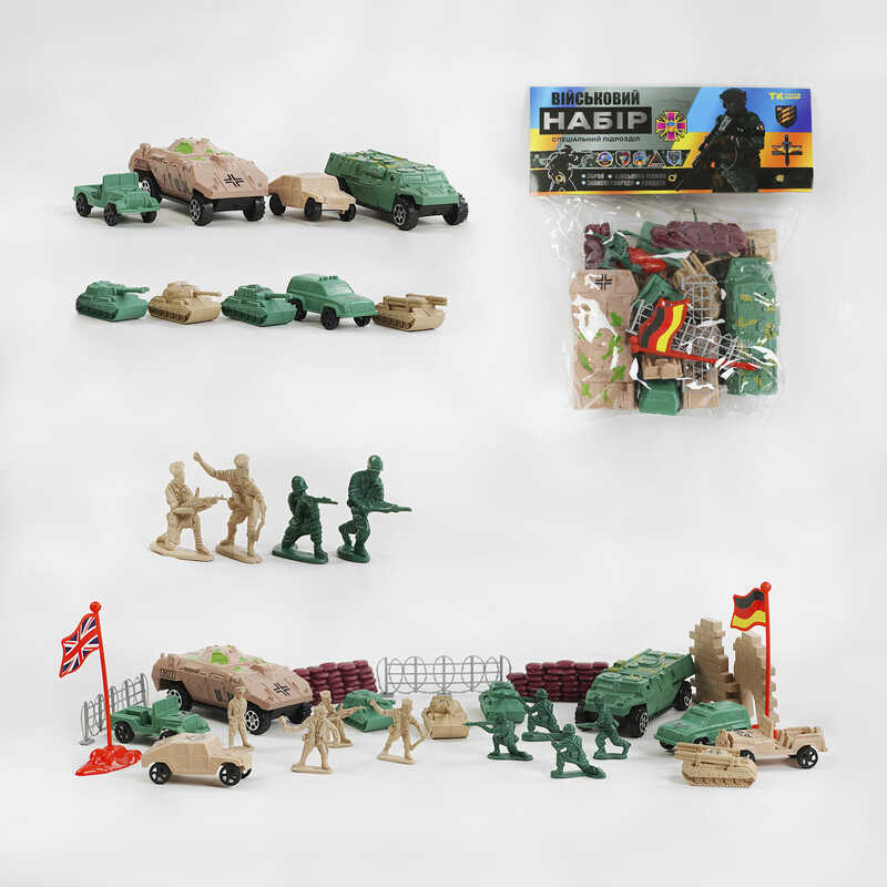 Комбат TK 56369 (144/2) “TK Group“, зброя, техніка, захисні споруди, солдати, у пакеті