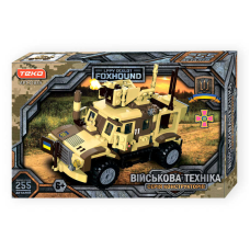 Конструктор “Військова техніка“ 21839 (24/2) “Teko“, 255 деталей, панцирна машина Ocelot Foxhound, в коробці