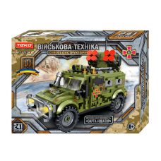 Конструктор “Військова техніка“ 77224 (36/2) “Teko“, 241 деталь, бронеавтомобіль “ВАРТА-НОВАТОР”, коробці