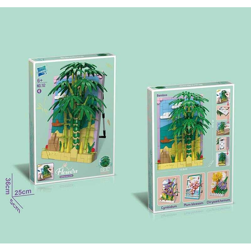 Конструктор 112-4 (56/2) “Картина з квітами”, в коробці