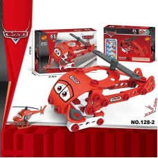 Конструктор 128-2 (60/2) “Гелікоптер”, інструменти, в коробці