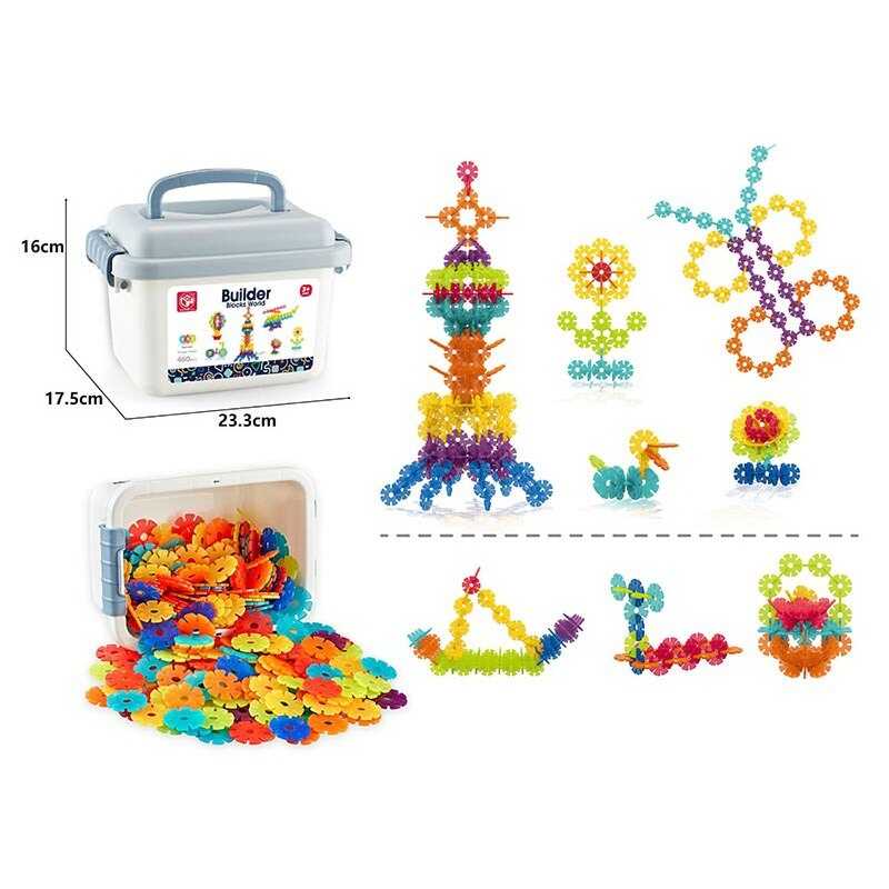 Конструктор 188-630 A (36/2) 460 елементів, квіточки, в боксі Конструктор 188-630 A (36/2) 460 елементів, квіточки, в боксі