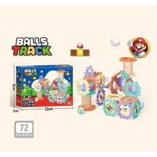 Конструктор 555-65 (96) 72 деталі, наліпки, інструкція, в коробці