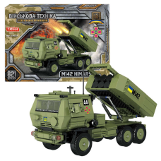Конструктор 59659 (12) “Teko“, 821 деталь, “M142 HIMARS”, в коробці