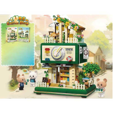 Конструктор 613018 (18) “Кав’ярня”, 1057 елементів, фігурки героїв, рухливі елементи, в коробці