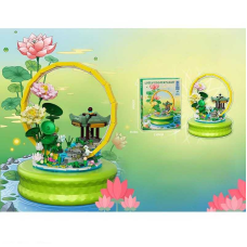 Конструктор 623004 (18) звук, підсвічування, заводний механізм, в коробці