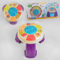 Ігровий музичний столик 41706 (18) “TK Group“, ОЗВУЧУВАННЯ УКРАЇНСЬКОЮ МОВОЮ, підсвічування, звуки, 2 пісні, мелодії, в коробці