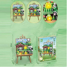 Конструктор 9155 (24) “Пейзаж”, підсвічування, в коробці