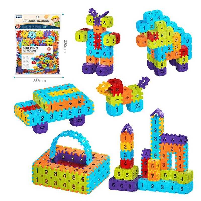 Конструктор C 2718-09 C (72/2) “Математика”, у пакеті