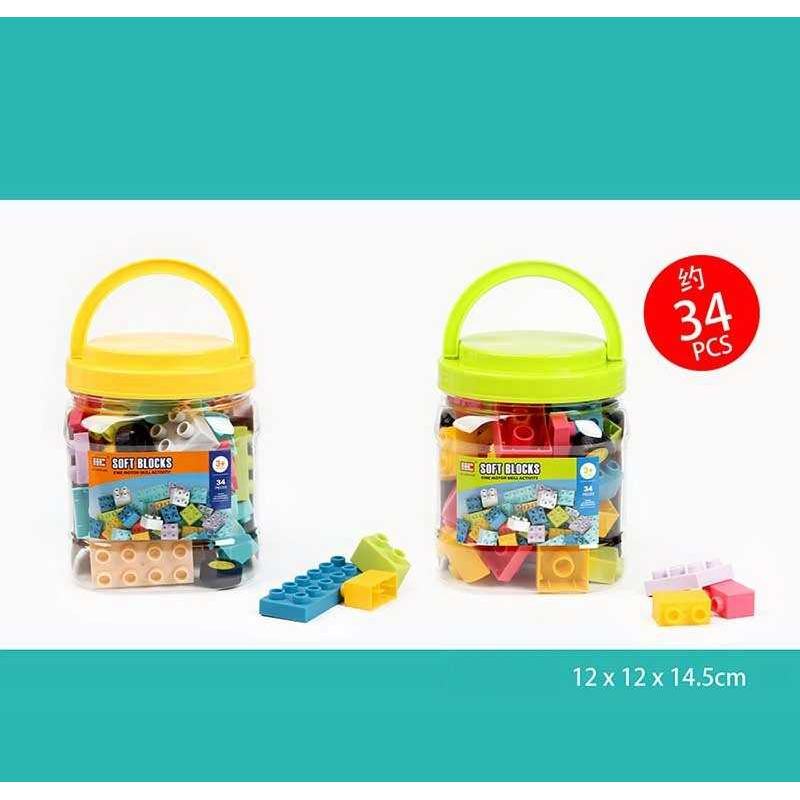 Конструктор HC 039-04 B (72/2) 2 види, 34 деталі, у відрі